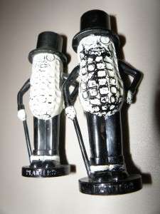 Vintage Mr. Peanut salt and pepper shakers  