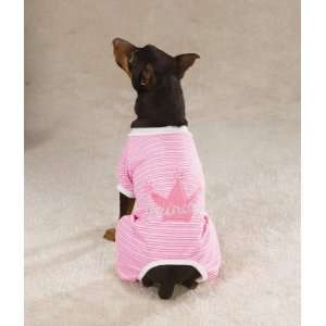  PINK   X LARGE   Royalty Dog Pajamas