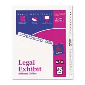  AVE11374   Legal Ring Binder Tab Dividers Electronics