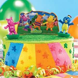  Party Supplies   Backyardigans Cake Toppers Toys & Games