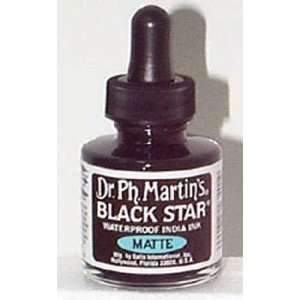  Dr Martins Black Star India Ink Matte 1 Oz Toys & Games