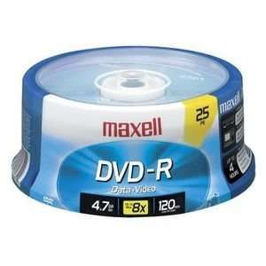  New BLANK MEDIA, DVD R 25PK SPINDLE   638010 Electronics