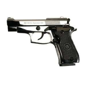    Ekol Beretta 85 Front Firing Blank Gun, Silver 