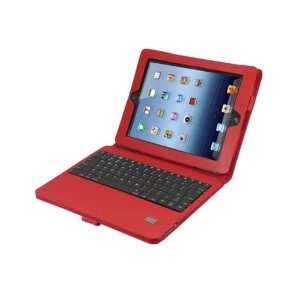  Leather Keyboard Case for iPad 3 with Removable Detachable Bluetooth 
