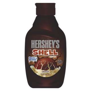 Hersheys Chocolate Shell Topping   7.25 oz. Squeeze Bottle.Opens in a 