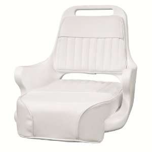  Wise Ladder Back Pilot Chair (White)
