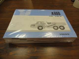 Volvo A30D Off Road Truck Dump Parts Catalog Manual  