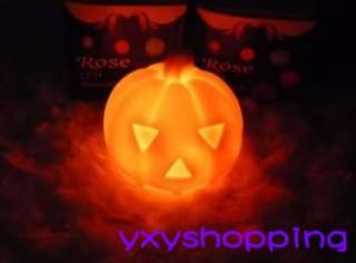 LED 7 color changing Pumpkin night light lamp Halloween  