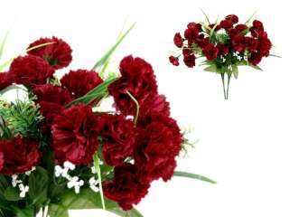 252 Mini Silk Carnations Wedding Flowers Bouquets Arrangements SALE 
