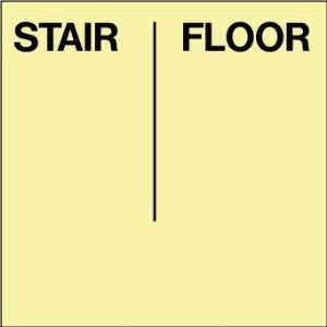 Nyc Custom Stairwell & Floor Sign, 10X10, Flex, 7550 Glo Brite, Mea 