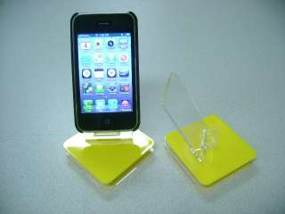 LOT 10 NEW STAND HOLDER CELL PHONE DISPLAY 1 in 1 YELLOW  