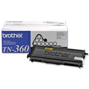 Brother Black Toner Cartridge. TN360 HI YIELD TONER DCP 7030/ 7040 HL 