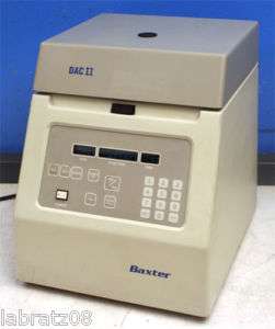 Baxter Dade DAC II Automatic Cell Washer Centrifuge  