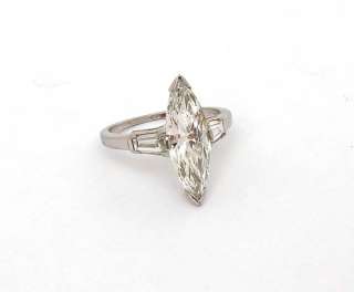 GIA CERTIFIED PLATINUM 2.56 CTS DIAMOND SOLITAIRE RING  