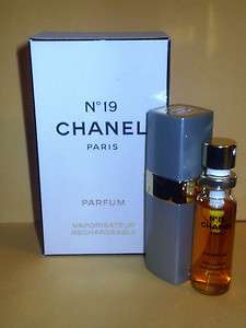 CHANEL 19 PARFUM PURE parfum spray 15 ml (1/2 oz) Discontinued 