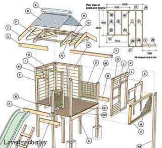 Doll House, Playhouse, Wendyhouse, Treehouse, Detailed PDF Plans On a 