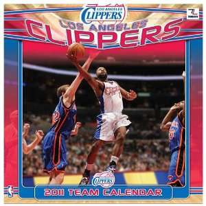  Los Angeles Clippers 2011 Wall Calendar