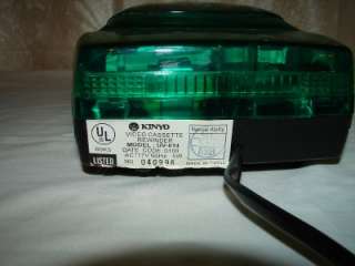 VINTAGE KINYO GREEN CAR VCR ELECTRIC VIDEO TAPE/MOVIE REWINDER  