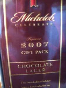 Michelob Celebrate Ld. Edition Chocolate Gift Pack 2007  