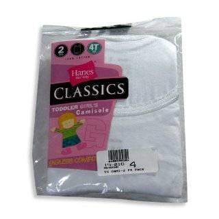 Hanes   Toddler Girls 2 Pack Camis, GTUVWH, White by Hanes