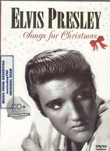 ELVIS PRESLEY SONGS FOR CHRISTMAS CD + DVD CHRISTMAS  