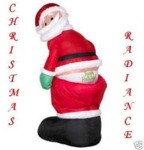 NEW Gemmy 6 Animated Airblown Inflatable Mooning Santa  