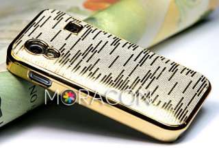CHROME PLATED case cover Samsung Galaxy Ace S5830 gold  