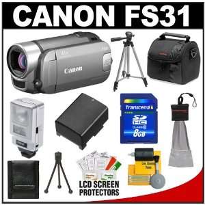  Canon FS31 Dual Flash Memory Digital Video Camcorder w 