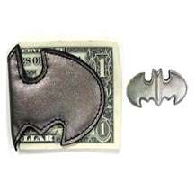   batman magnetic money clip this money clip is made from two magnets