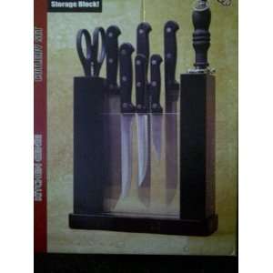  9 Piece Stainless Steel Cutlery Set in Easy View Storage 