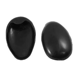   Black Plastic Hair Dye Ear Cover Protector