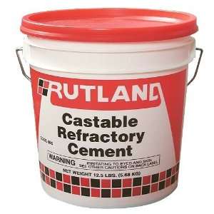 Best Quality Castable Refractory Cement   12.5 lb By Firewood Racks 