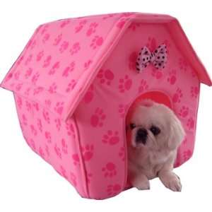   Collapsible Princess Pink Cat / Dog House   Small