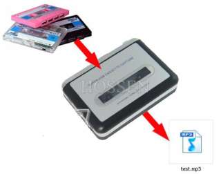   to PC Super USB Cassette to  Converter Capture Audio Music Player
