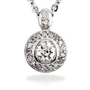   pendant and chain in 18K 1.1CT total Sziro Jewelry Designs Jewelry