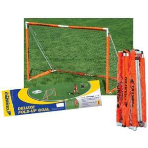  Champro Portable Deluxe Fold Up Soccer Goal WHITE 6 X 4 (1 GOAL 