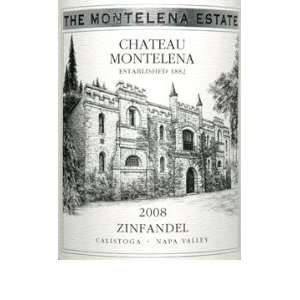  2008 Montelena Zinfandel Napa Valley Estate 750ml Grocery 