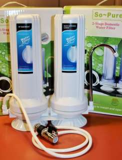 Stage Domestic Countertop Water Filter System  