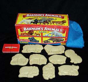 Fisher Price BARNUMS ANIMAL CRACKERS MATCHING & MEMORY GAME Pre 