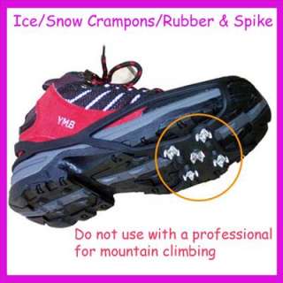 New Spiker Ice&Snow Footwear Crampons/Shoes Grip Size L  
