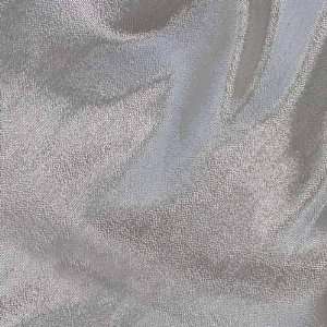  44 Wide Designer Foil Silk Chiffon Silver Fabric By The 