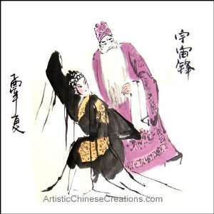   Traditional Chinese Paintings Chinese Brush Painting   Chinese Opera
