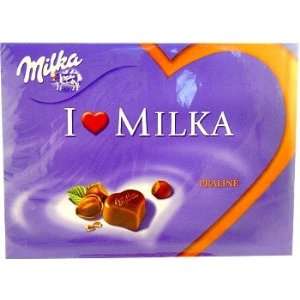 Milka  I Love Milka  Chocolate Pralines Grocery & Gourmet Food