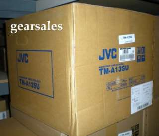 JVC TM A13SU 13 inch Color CRT Monitor, NEW  