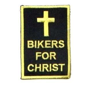   For Christ Christian Embroidered Biker Patch 