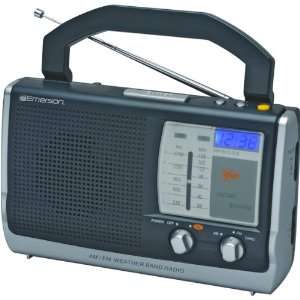   AM/FM Sound/Instant Weather Radio with Digital Clock