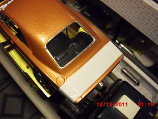 AMT MPC 1969 DAYTONA CHARGER BODY PAINTED ORANGE METALLIC LAQUER 