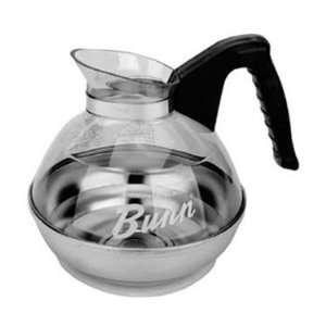 Coffee Decanter With Steel Base/Black Handle