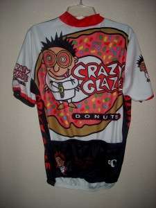 Mens PEARL IZUMI Crazy Glaze Bike Cycling Jersey Shirt Size M  