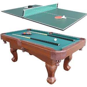   Billiard Table with Table Tennis Conversion Top